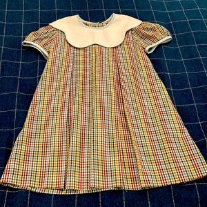 Beaufort Bonnet Company plaid dress size 5